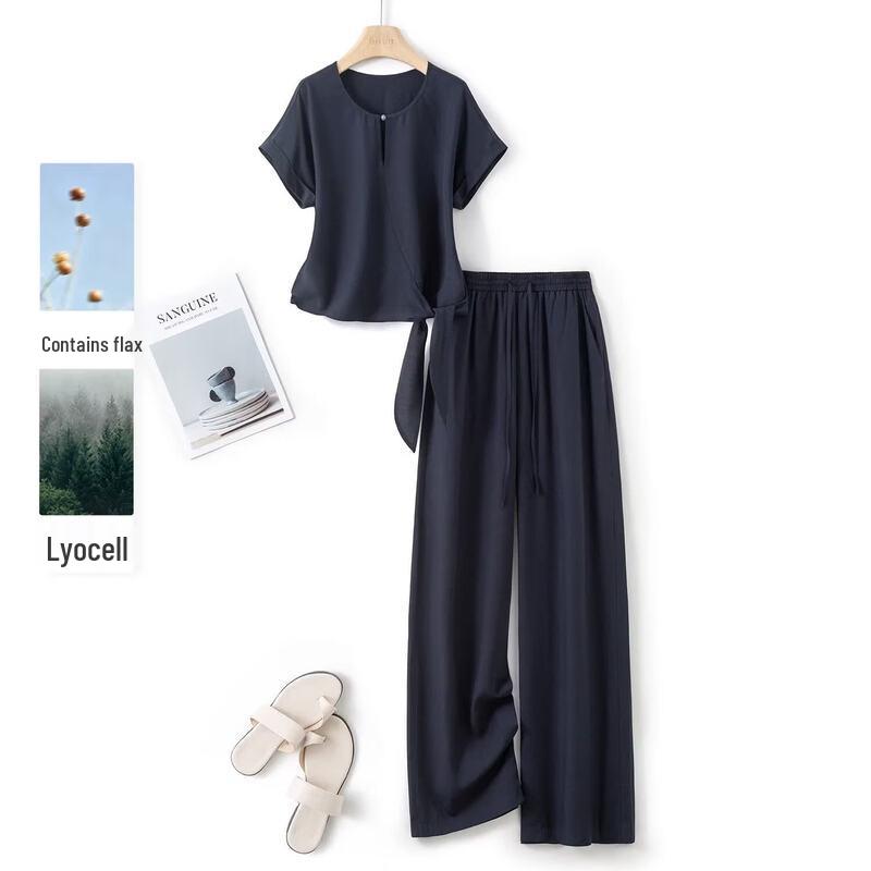 IHIMI Linen Strappy Slimming Summer Set S