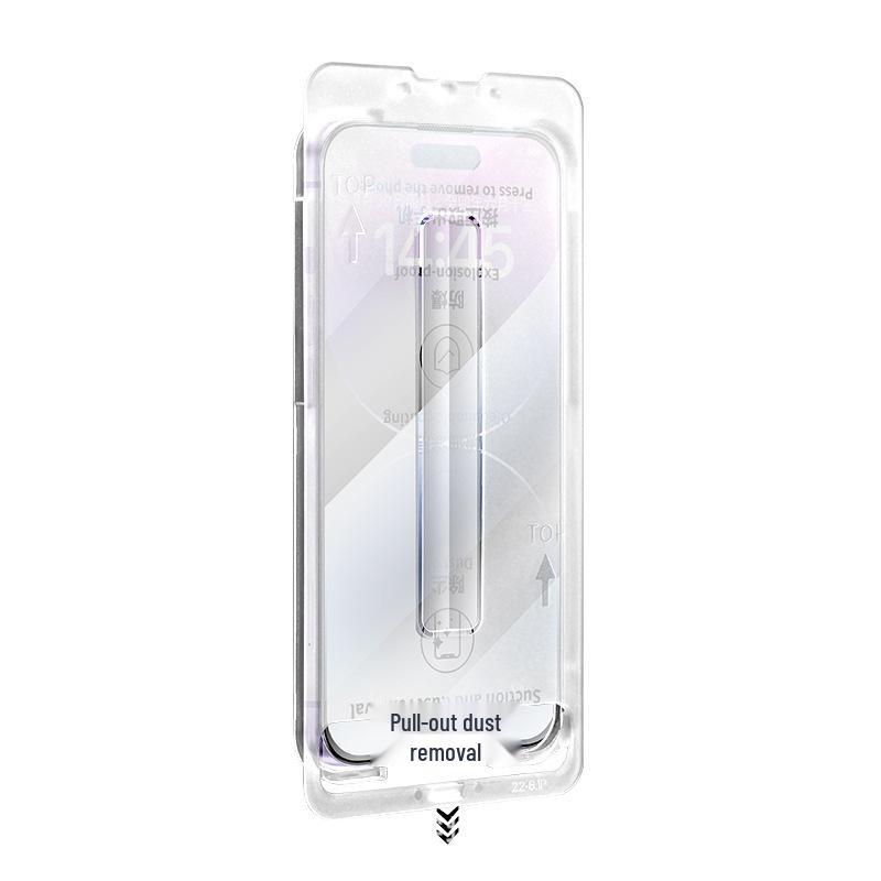 Folia HD drugiej generacji chroniąca przed kurzem na iPhone'a 17 - Aplikacja ochronna na cały ekran