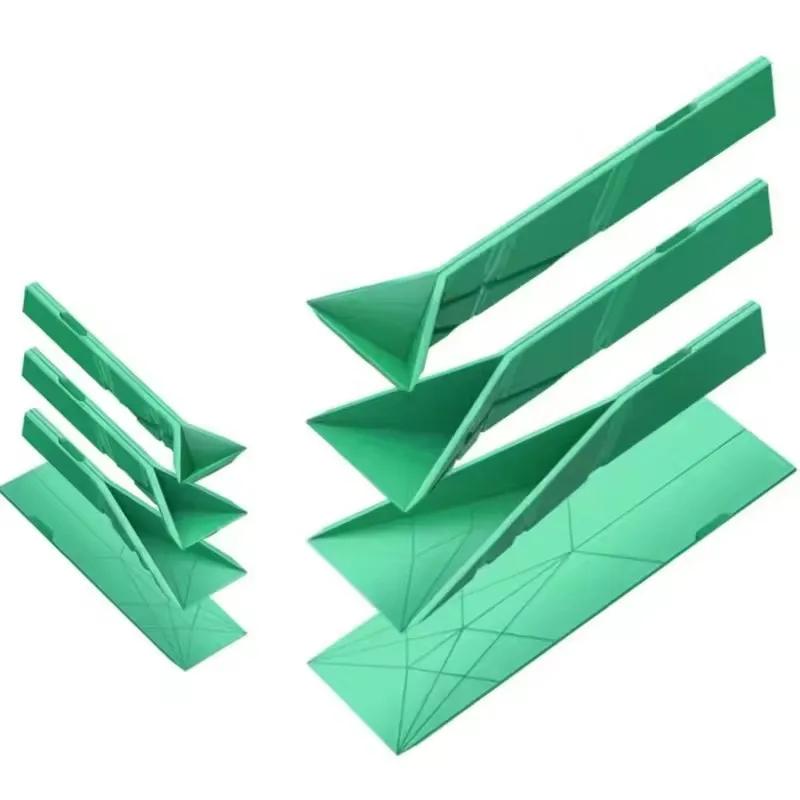 

2 шт./набор многоугольных плоских 3-в-1 мерных ложек многофункциональных складных многоразовых ложек для порошка кухонных принадлежностей для выпечки столовых ложек