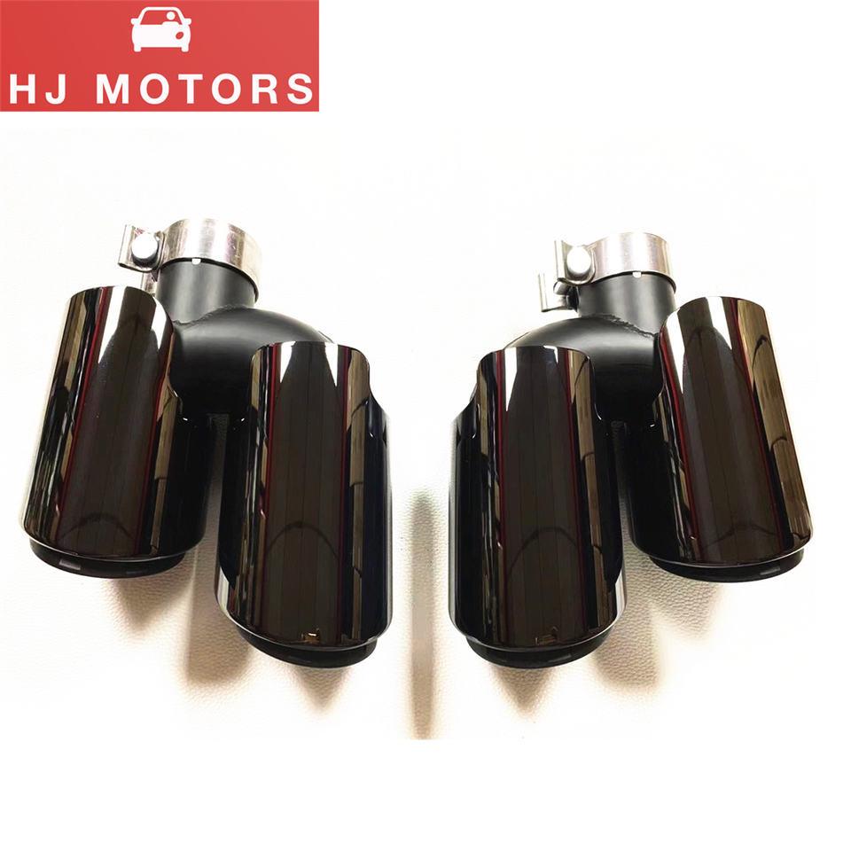 Rear Bumper Exhaust Tailpipe for 2014-2018 Porsche Macan 2.0T