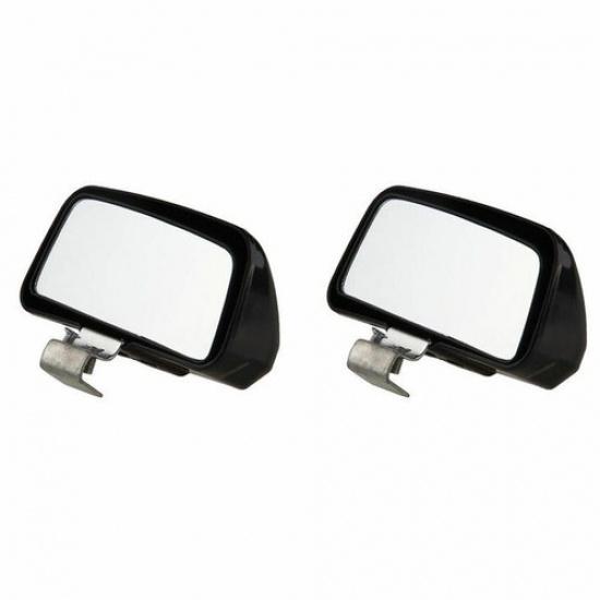 2PCS Universal 2" Wide Angle Convex RearView Blind Spot Mirror Fit For Car Auto