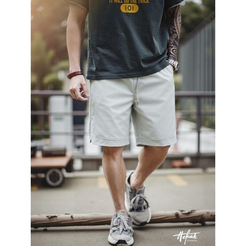 American Mountain Outdoor Quick-Drying Functional Sports Shorts Men's Summer Thin Cropped Pants Foreign Trade Men's Fitness Pants