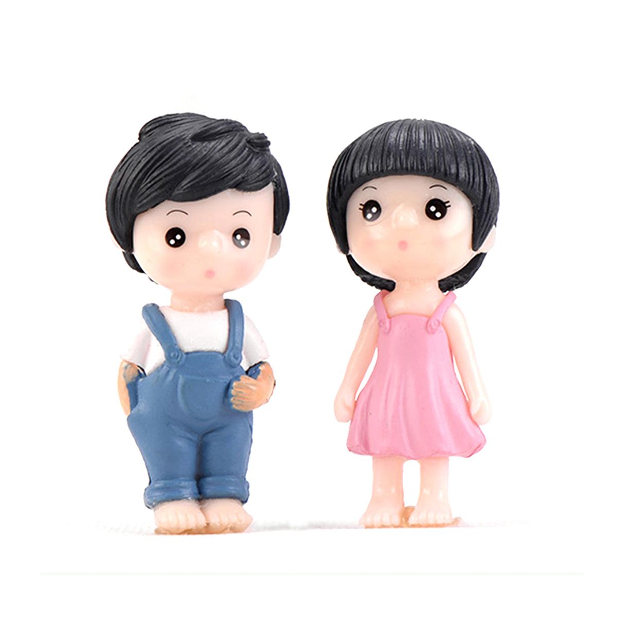 

Миниатюрный пейзаж для маленьких влюбленных, DIY-украшение, декор для дома, сада, кукольного домика, украшение для влюбленных пар, рождественский подарок