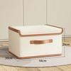 Dustproof Storage Box with Lid Large Capacity Foldable Clothes Storage Box Double Thickness Moisture-proof Storage Box