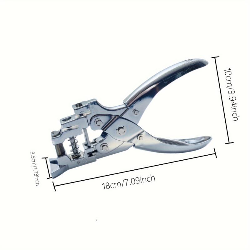 3-in-1 Manual PVC Card Puncher Elliptical Circular and Round Corner Slot Punch Durable Office School Home Use.