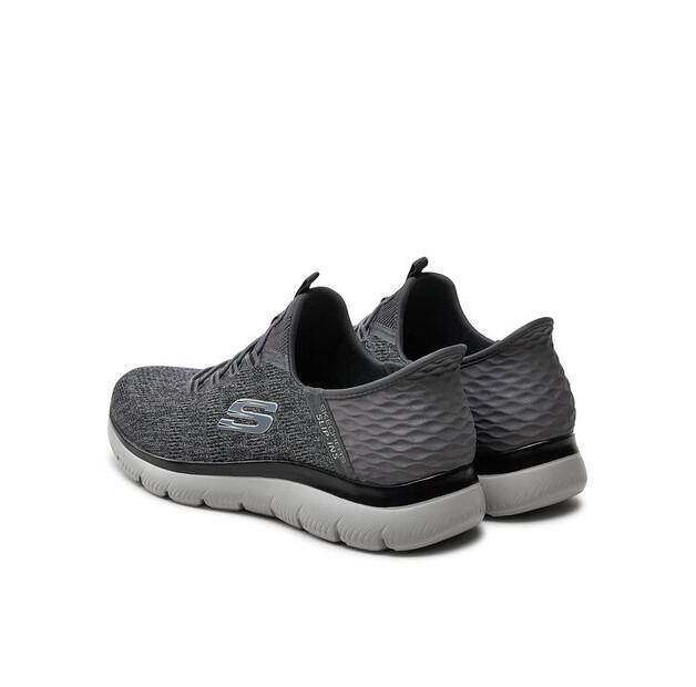 Мужские кроссовки Skechers 232469 ccbk серые