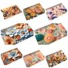 Durable 3D Bath Mat Diatomaceous Earth Absorbent Shower Doormat Anti Slip Oil Painting Bathroom Floor Mat Door