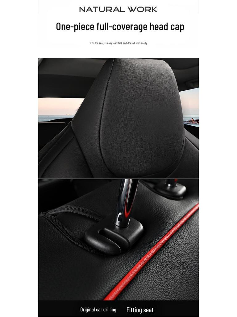 Baojun RS3 All-Season Full-Cover Leather & Woven 5-Seat Car Seat Covers