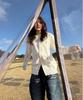 PARADIGMFILM [Ep.01] Damaged Japan Round Knit Zip-Up (Ivory)