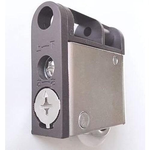 YKK HHW-2K36026 Soft-Close Door Rollers for V-Rails, Laforesta Bronze, Set of 2 (RBHHW-HHW-2K36026)