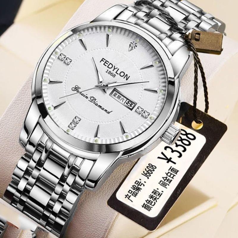 Fatiron men's watch men's business brand automatic mechanical watch luminous waterproof quartz men's watch