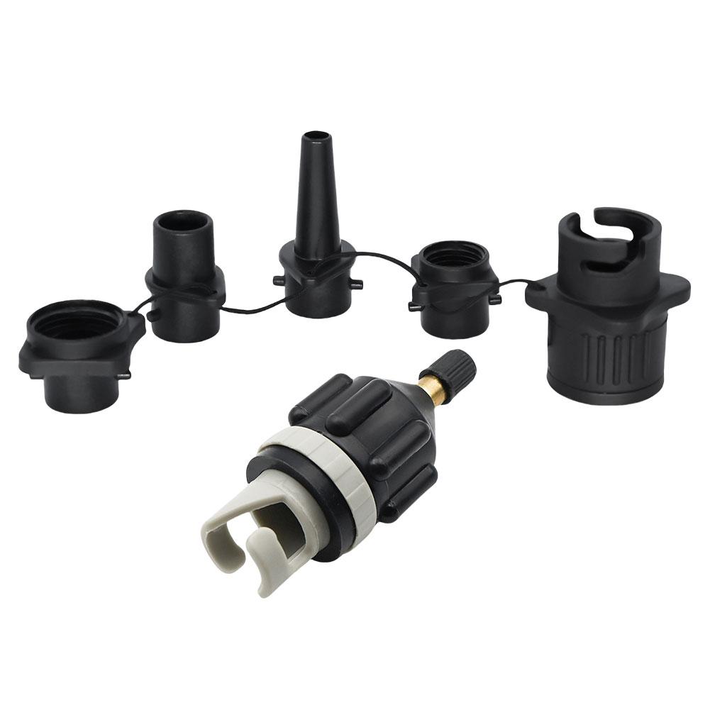 Air Valve Adaptor with Air Valve Nozzles For SUP Board Inflatable Pump Adapter Paddle Boat Kayak Air Valve Pump Connector Combo