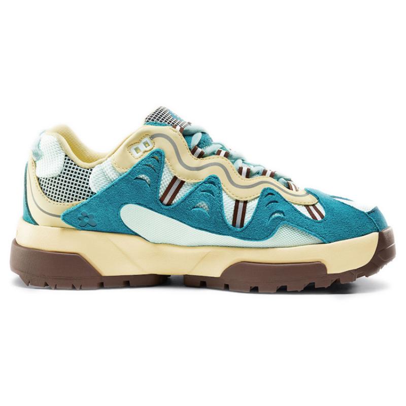 Golf le Fleur x Converse Gianno Ox Fabric Leather Low-Top Lifestyle Casual Shoes Unisex Blue and Yellow