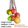 Multicolor Simulation Fruit Pendant DIY Long Necklace 2025 New Sweater Chain  Gift