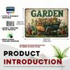 Metal Poster Retro Welcome To My Yard Wall Decor for Fence