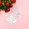 Plant Rose Flower Design Style Metal Cutting Dies DIY Scrapbooking Embossing Stencil Paper Craft Album Template