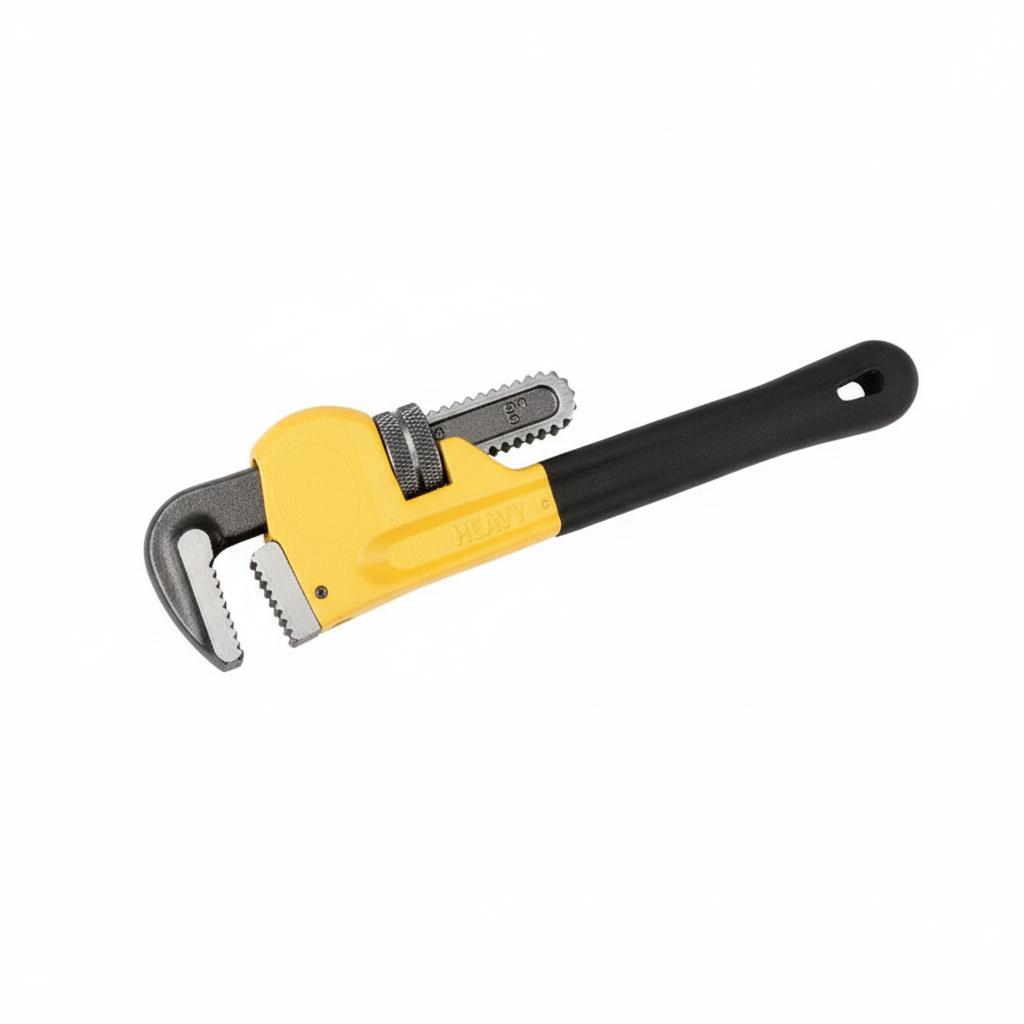

Heavy Duty Pipe Wrench with Plastic Coating Multi Functional Wrench Tool for Plumbing and Furniture Assembly