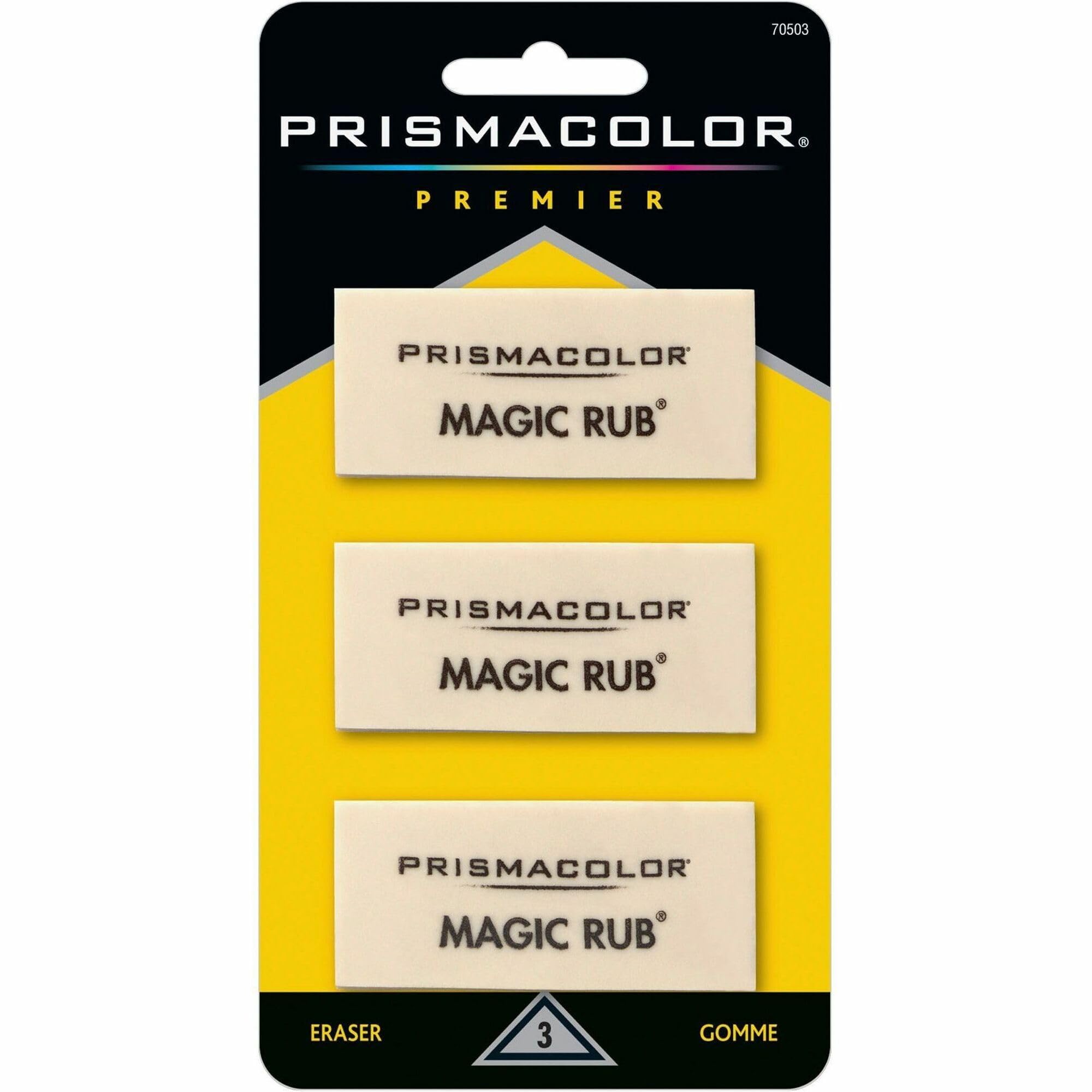 SANFORD Prismacolor Magic Rub Виниловый набор из 3 ластиков, белый