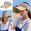 Summer Elastic Large Brim Sun Hat Sports Visors Baseball Cap Empty Top Hat