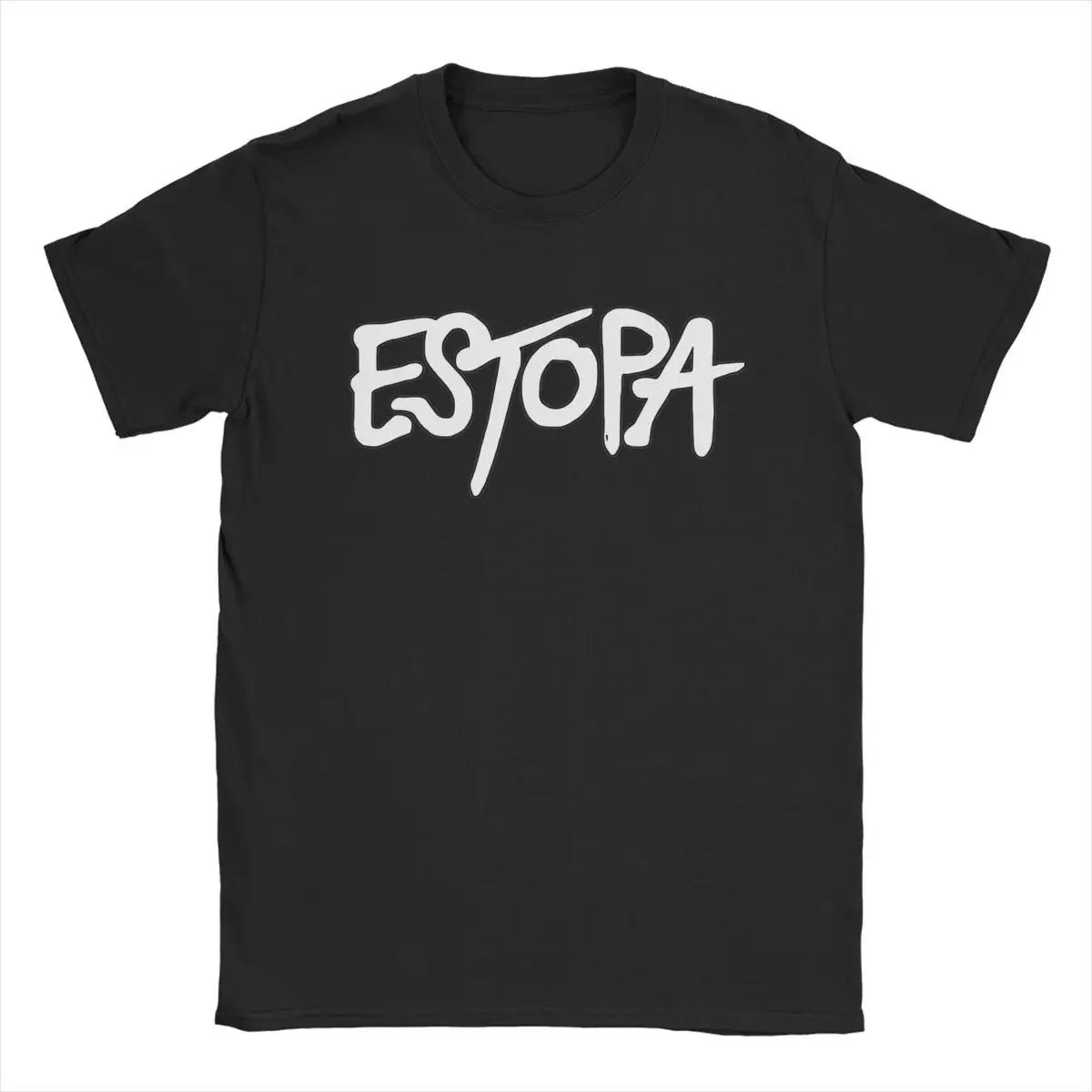 Cool Estopa Punk Rock Band T-shirt Personality Street Fashion Men Women Cotton T-shirt Print Clothes Street Wear Tops 3XL