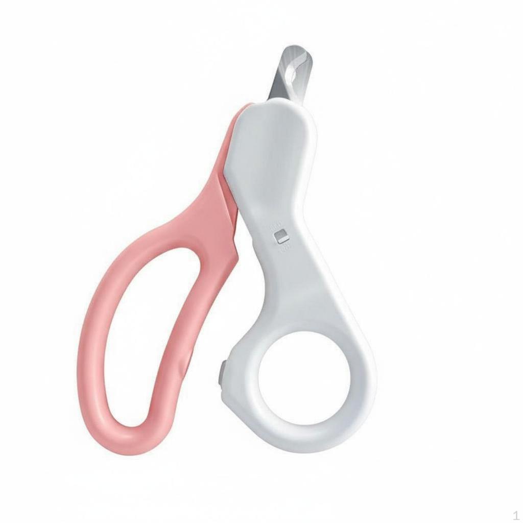 LED Pet Nail Trimmer Stainless Steel Lighted Cat Scissors Cutting Claw with