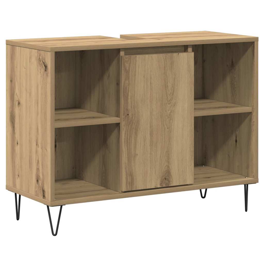 Bathroom Cabinet Artisan Oak 80 x 33 x 60 cm Particleboard