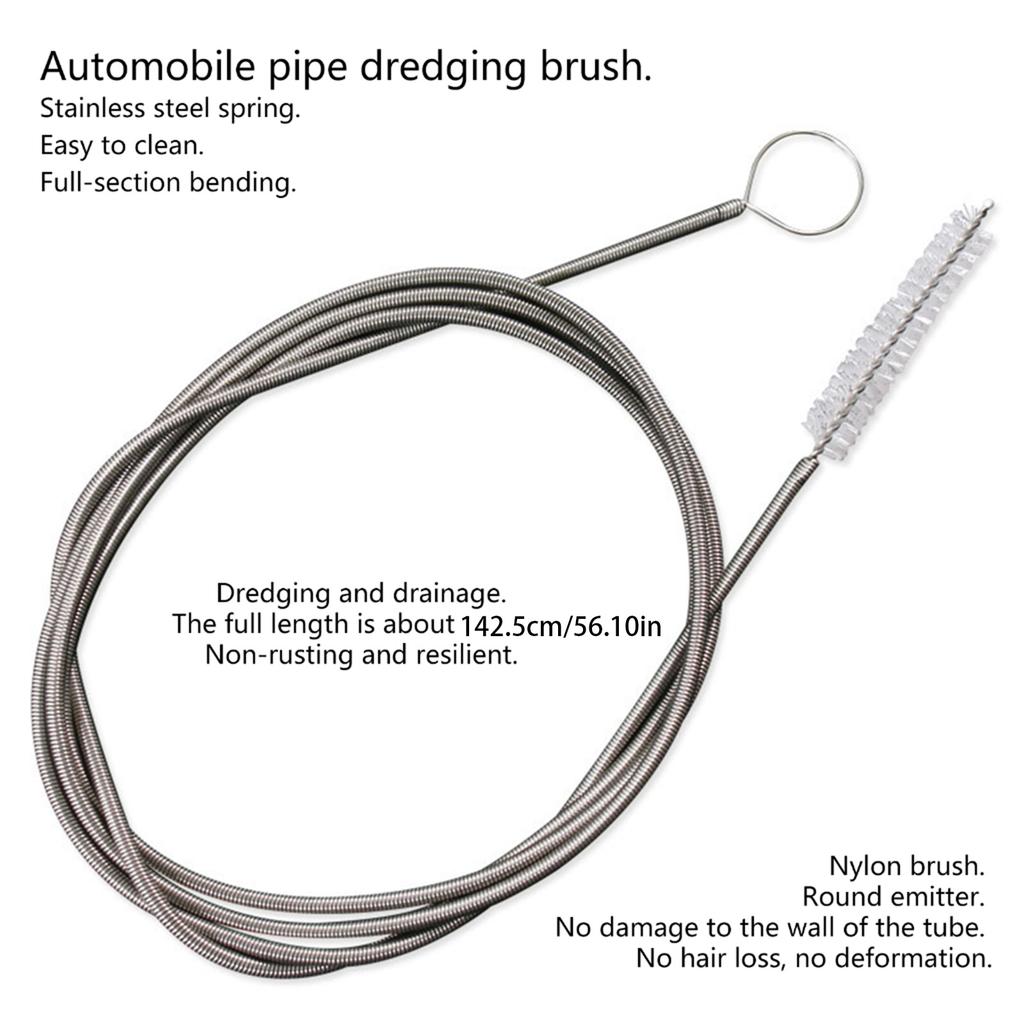 Drain Brush Brush Drain Cleaning Brush Flexible Long Pipe Brush Cleaning Brush for Pipe Dredging Flexible Brush