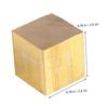 Healvian 8-Piece Density Lab Cube Set, 2-Inch Copper, Iron, Aluminum, and Wood Cubes for Thermal and Specific Gravity Studies, Includes Educational St