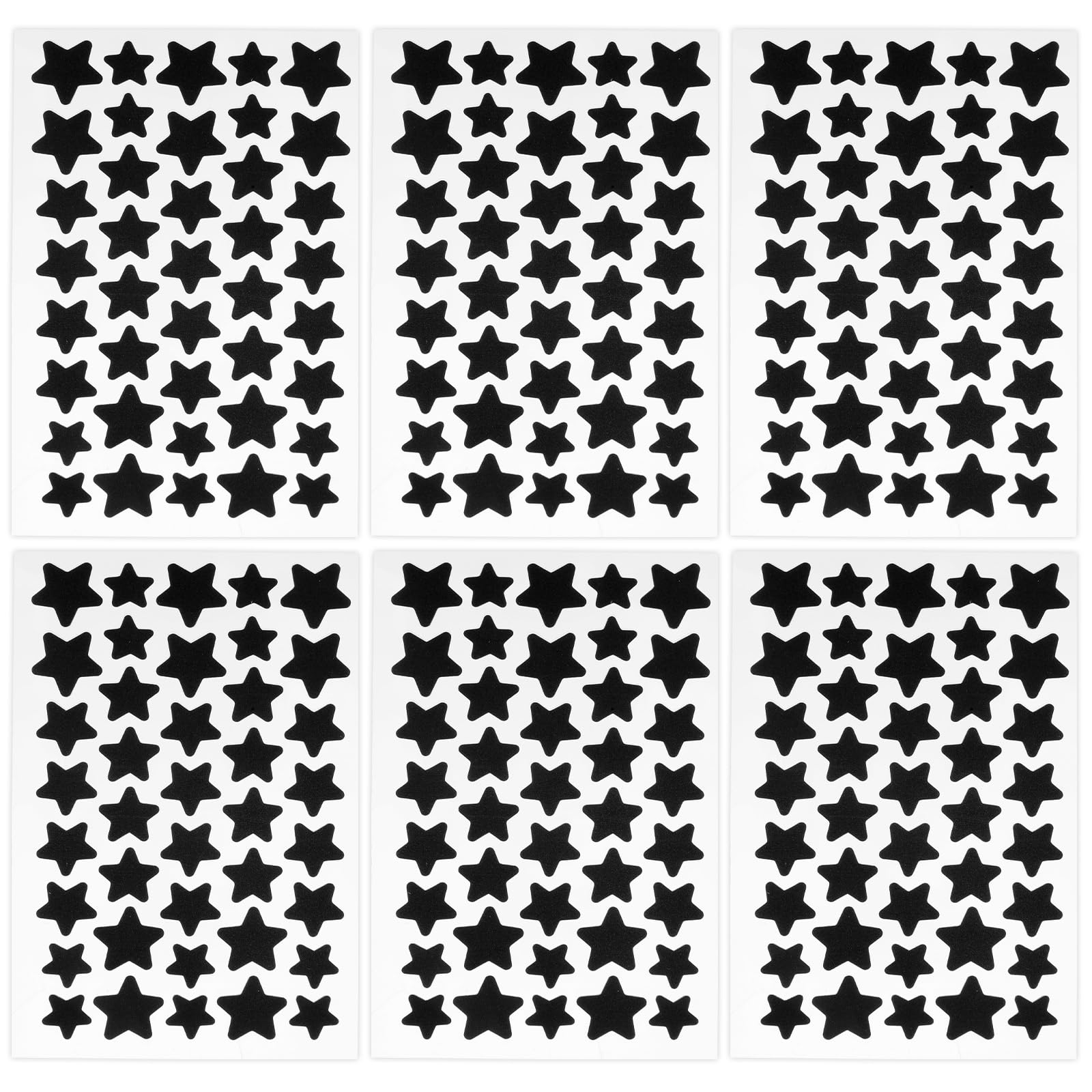 LXUEJIE Black Star Acne Patches for Face Cute Hydrocolloid Star Acne Patches Sticky Spot Sticker Pad Cover Peel Invisible Acne Absorption Cover
