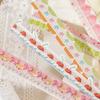 Border Tape 40 Sheets Knitted Print Scrapbooking Tape for Journal Planner Scrapbook Photo Album and Greeting Card Decoration
