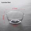 OEING Disposable Crystal Clear Plastic Tableware