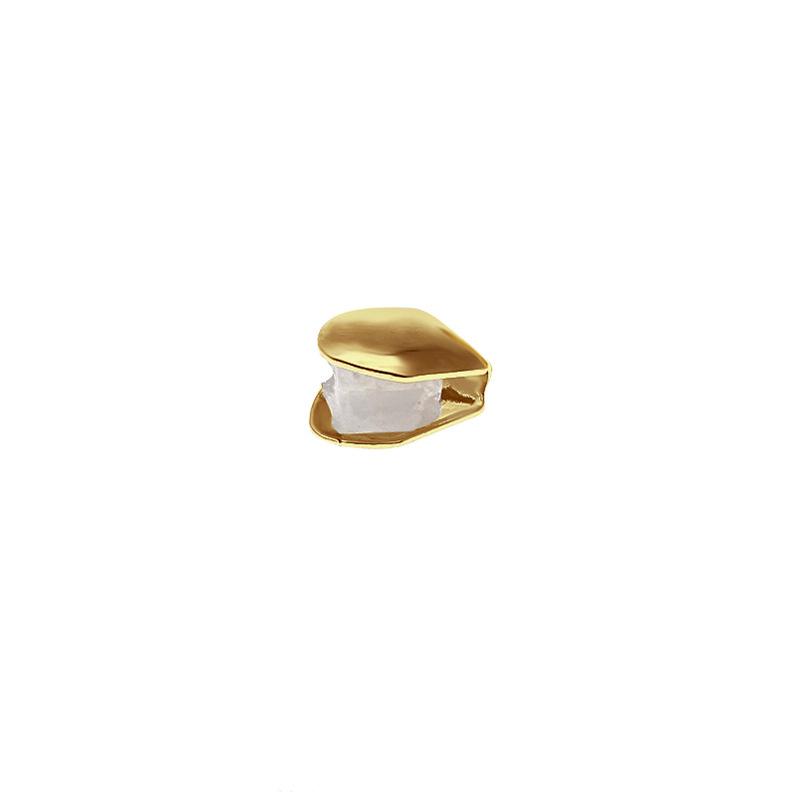 Gold Hip Hop Tooth Cap - Single Tooth Grill for Men