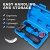 Automotive Brake Pipe Flaring Tool Kit 3/16'' Double Flare Adapter 45-Degree Universal Brake Line Flare Tools Car Repair Tool