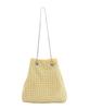 Cuco Metal Mesh Drawstring Tote Bag 2413113005 Yellow (034)