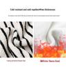 150cm High-Waisted Black & White Striped Wide-Leg Petite Women's Pants for Autumn/Winter