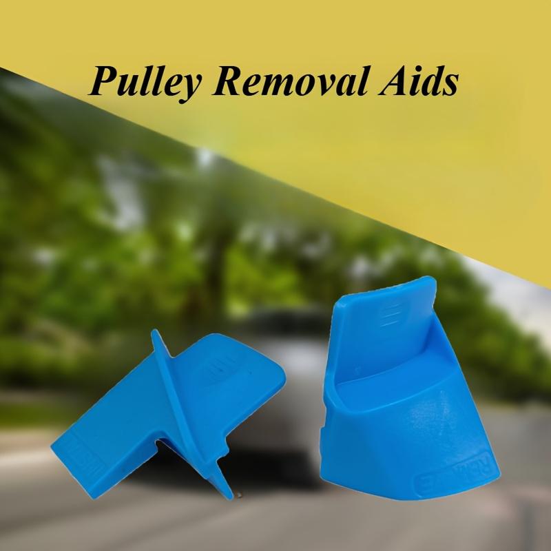 Auto Repair Tool 1 Pair Synchronous Belt Tensioner Tool Kit Car Snake Belt Installation and Removal, Elastic Pulley Disassembly Assistant