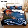 3D Art Bedding Sets Duvet Cover With Pillowcase Twin Full Queen King Size Soft Bed Linen