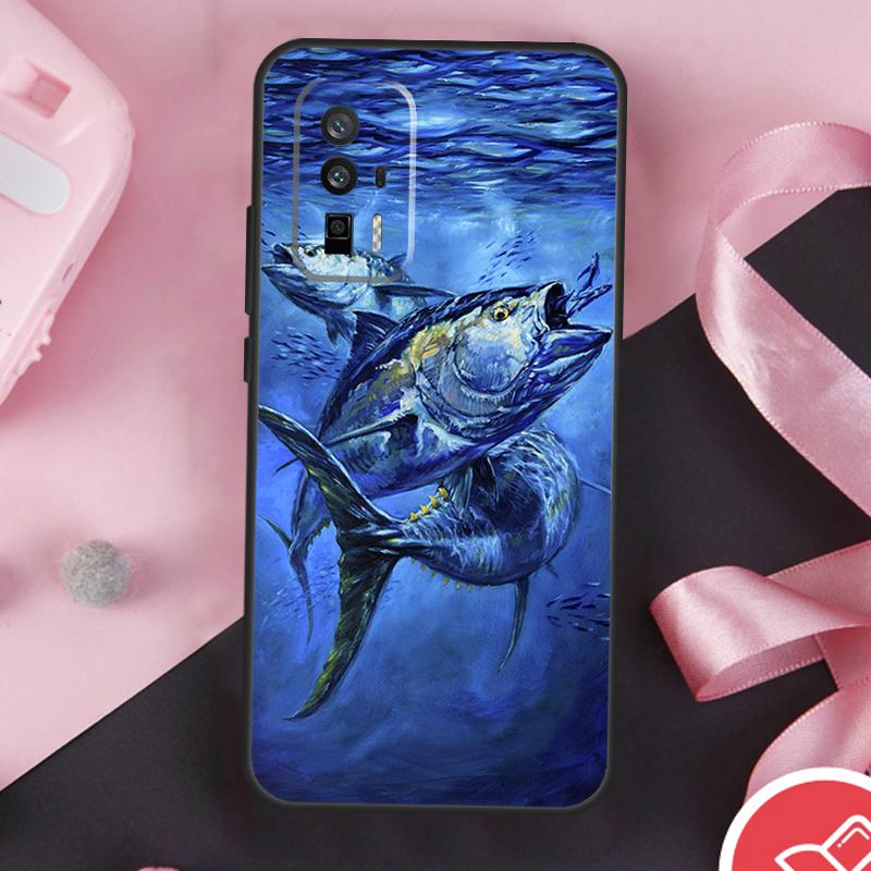 Bluefin Tuna Case For Xiaomi 11T 12T 13T 14T Pro Mi 15 13 14 Ultra POCO X7 Pro X3 X5 X6 F5 F6 F7 Cover