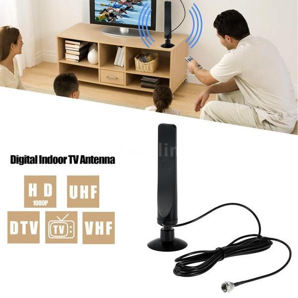W16YG Indoor Digital TV Antenna 16dBi High Gain Full HD 1080p VHF / UHF ...