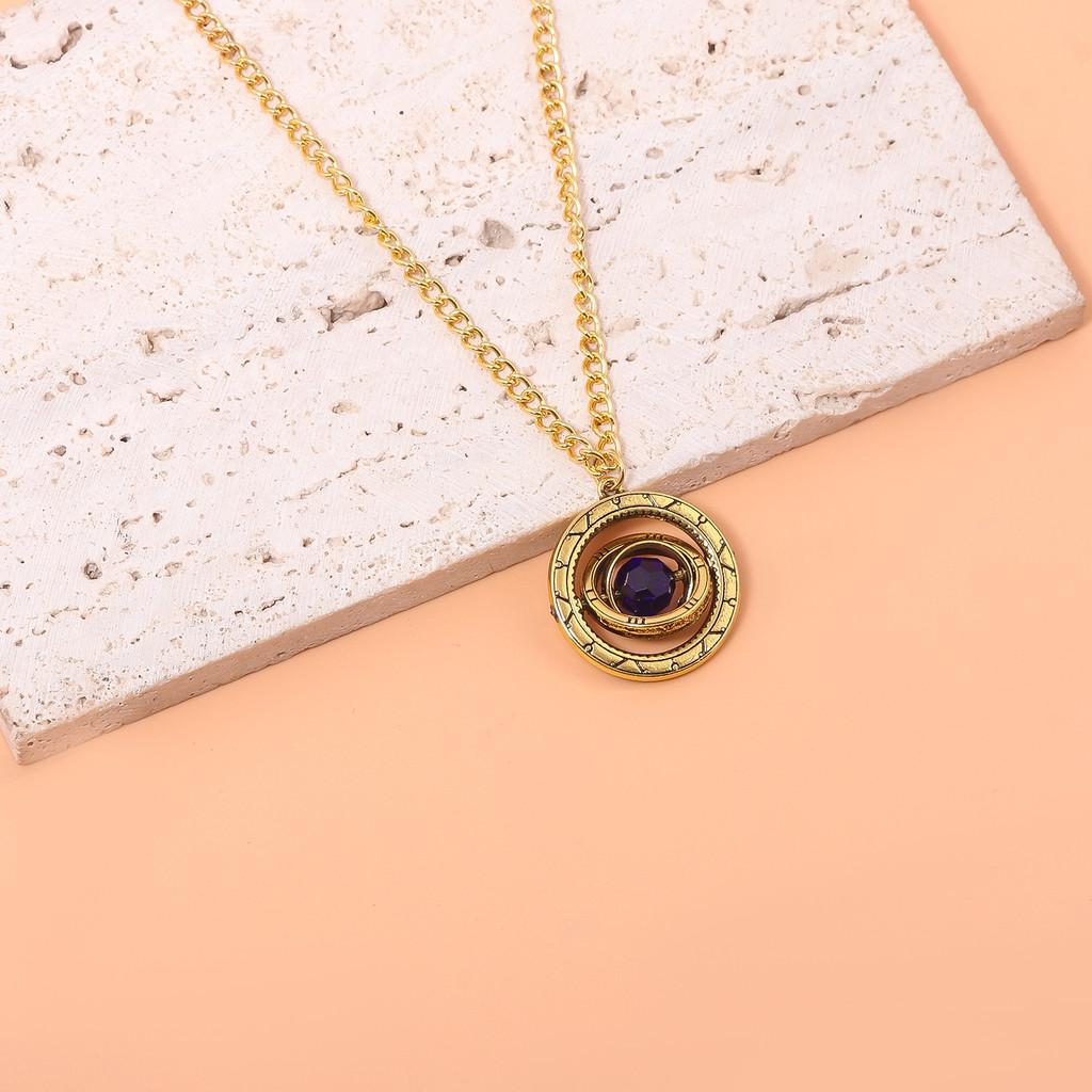 League Of Legends Hextech Crystal Necklace With Rotatable Pendant For Cosplay And Collection