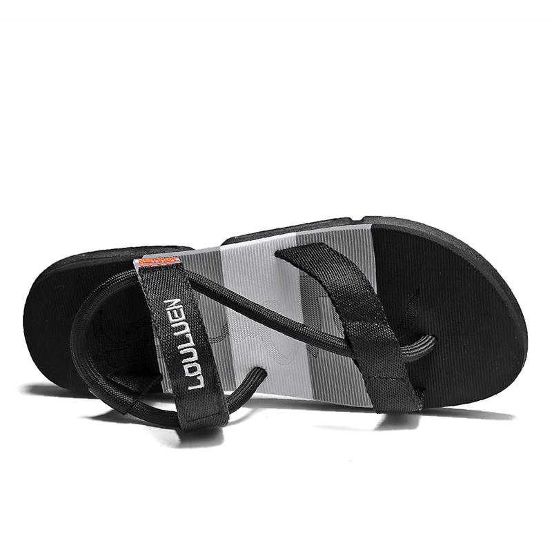 Fashion Men's Shoes Sandals Summer New Slippers Non Slip Men's Beach Shoes Sandals Summer Men's Outdoor Fashion Trend Non Slip Slippers