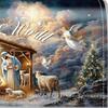 Magnet Mailbox Cover Rain Protection Festive Religious Magnet Mailbox Cover Christmas Nativity For Suburban Farmhouse Park
