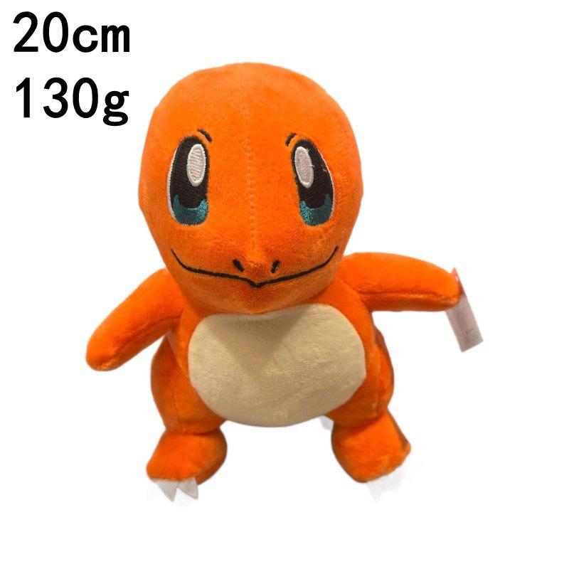 Gengar, Psyduck, Charizard, Mewtwo, Eevee, and Snorlax Pokémon Plush Toys Collection