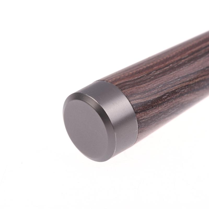 Double Edge Safety Razor, Faux Wood Zinc Alloy Handle Razor With 5 Stainless Steel Blades, Heavy Duty Eco-Friendly Razor