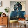 Japanese Classic Anime GGundam Tapestry Anime Tapestry Hanging Tarot Hippie Wall Rugs Dorm Wall Hanging Sheets