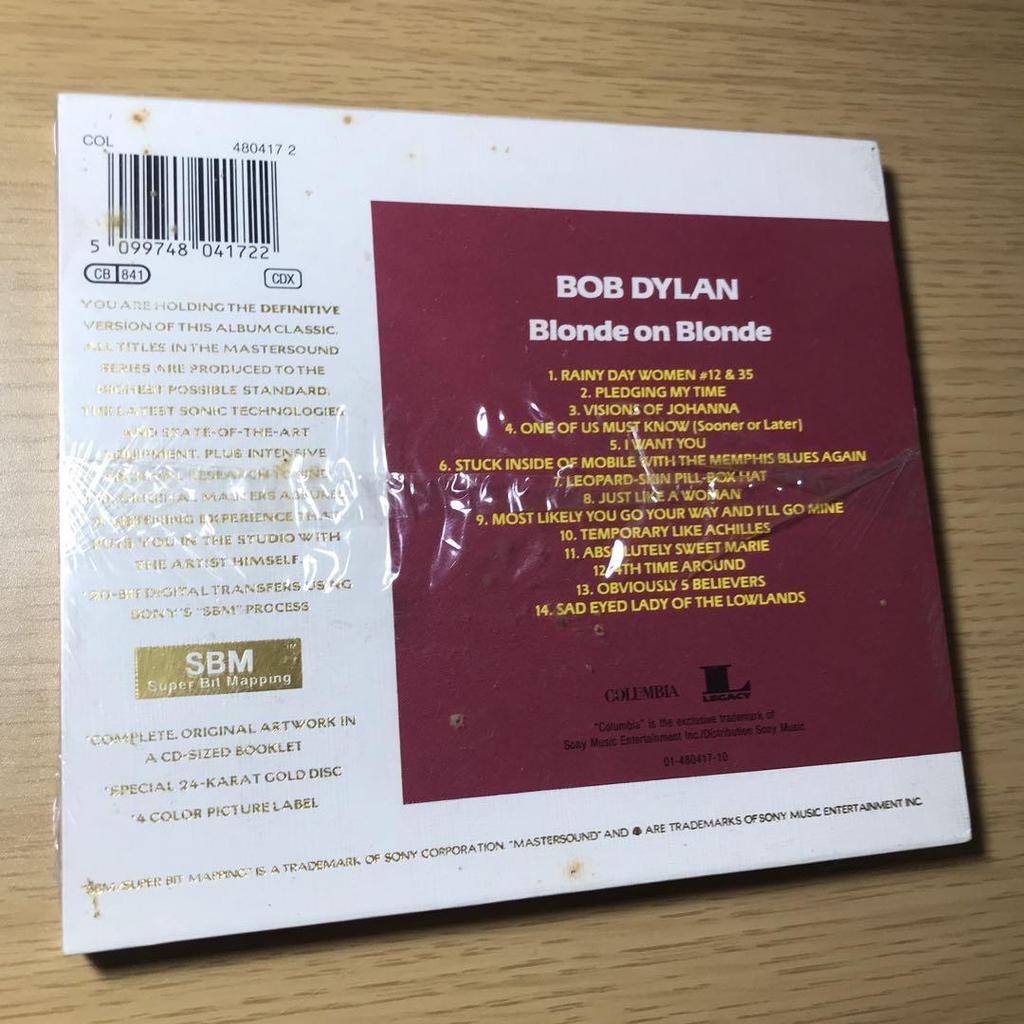 [USED] BOB DYLAN BLONDE ON BLONDE