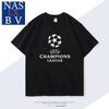 Einfaches schwarzes Fußball-T-Shirt