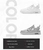 Men's Trendy Breathable Mesh Sneakers - Summer Casual White Hollow Out Shoes