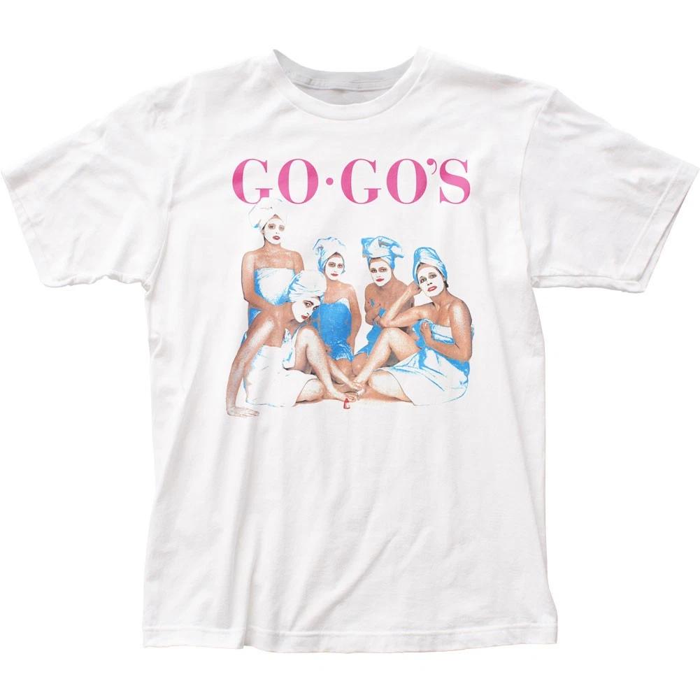 The Go-Gos Beauty And The Beat Mens T Shirt Music Classic Concert Band White S