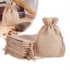 20Pcs Linen Drawstring Bag Jewelry Gift Bag Jewelry Pouch Snack Storage Bag MA